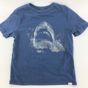 3/$25 GAP Boys Shark Crewneck Tee
